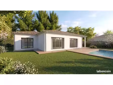 projet de construction d'une maison 125 m² avec terrain de 700m² à pessac (33)