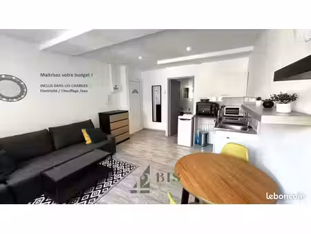 studio 1 pièce 22 m²