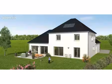 maison 165 m² avec terrain à chateauneuf-sur-loire (45)