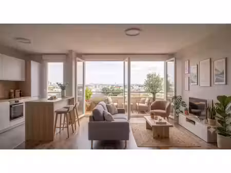 charmant 3 pièces proche transports avec beau balcon !