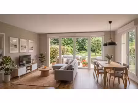superbe 4 pièces duplex avec jardin à proximité immédiate des transports !