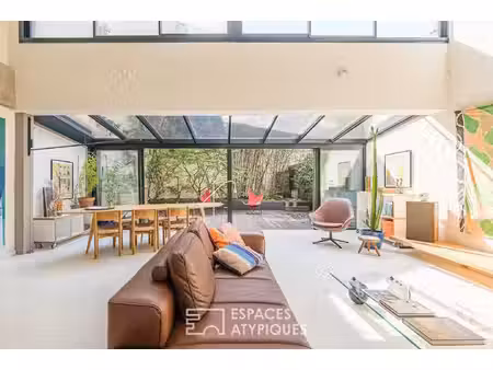 loft avec jardin japonais aux chartrons