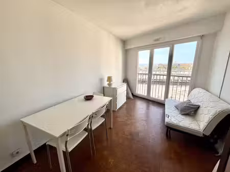 t1 meublé de 20m2 - secteur flammarion