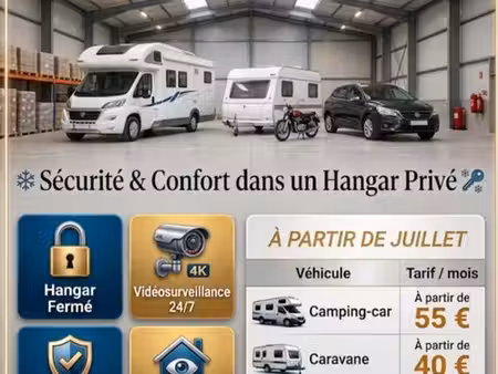 location espace dans hangar