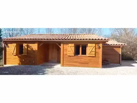 maison bois 75m²