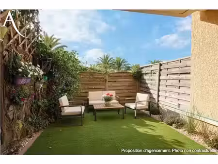 vente appartement 2 pièces  26.44m²  mougins