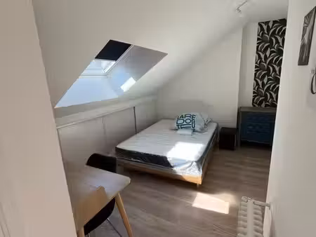 chambre meublée privée dans coliving cosy