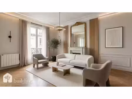 wagram paris 17ème - appartement 3 pièces 58 m²
