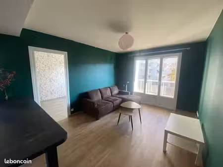 t3 meublé avec balcon et garage - convention/fauriel
