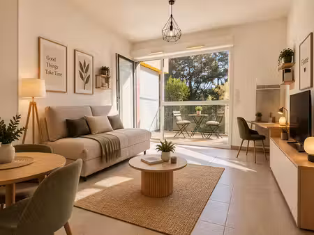 appartement toulouse 1 pièce(s) 26.6m2 proche balma - argoulet - chateau de l'hers- limeyr