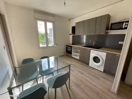 appartement f1 bis avec meubles proche lycée