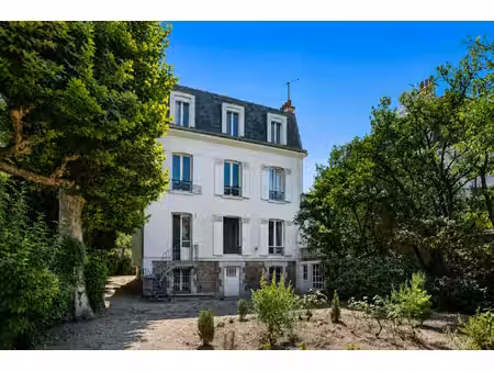bas de chatou - triangle d'or - hotel particulier napoleon iii - terrain 2031 m²