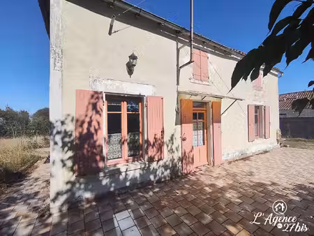 saint martin de bernegoue - maison en pierre  2 chambres