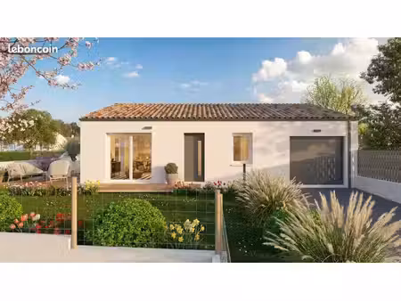 projet de construction d'une maison 66 m² avec terrain à la varenne (49)