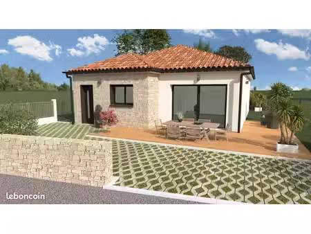 projet de construction d'une maison 83.5 m² avec terrain à pornic (44)
