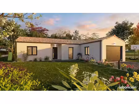 projet de construction d'une maison 108 m² avec terrain à sainte-pazanne (44)