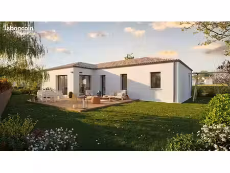 projet de construction d'une maison 96 m² avec terrain à la varenne (49)