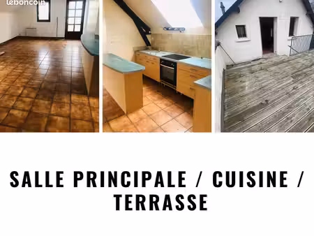 appartement 2 chambres - centre-ville de guer