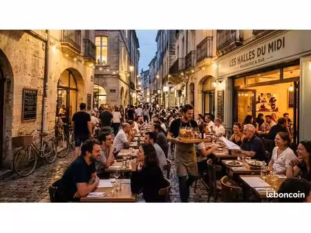 fonds de commerce restaurant  bar 60 m²