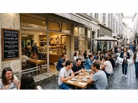 fonds de commerce snack  sandwicherie 76 m²