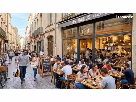 restauration rapide 165 m²