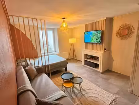 appartement rénové et meublé idéalement situé