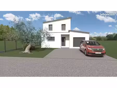 projet de construction d'une maison 116 m² avec terrain à la plaine-sur-mer (44)