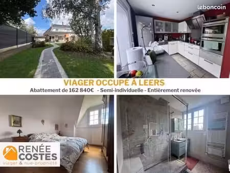 maison en viager 4 pièces 107 m²
