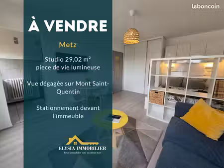 studio 1 pièce 29 m²