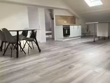 f3 lumineux meublé - 80m² sous combles