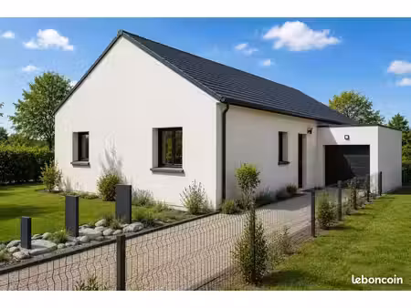 projet de construction d'une maison 95 m² avec terrain à calan (56)