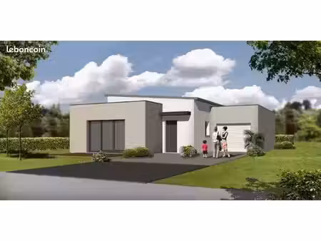 maison 101.83 m² avec terrain à lanvaudan (56)