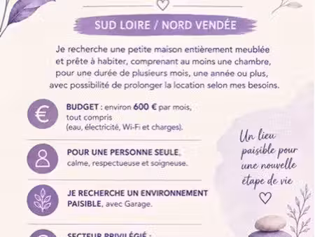cherche petite maison avec garage