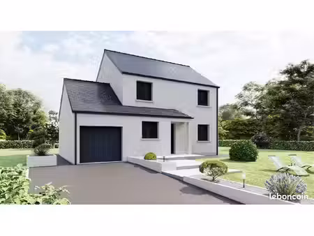 projet de construction d'une maison 93.5 m² avec terrain à villedieu-les-poeles (50)