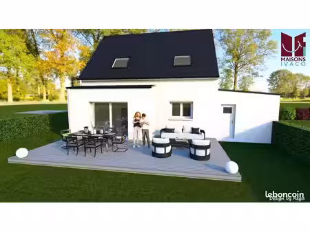maison 81.54 m² avec terrain à colpo (56)