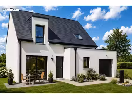 projet de construction d'une maison 95 m² avec terrain à calan (56)