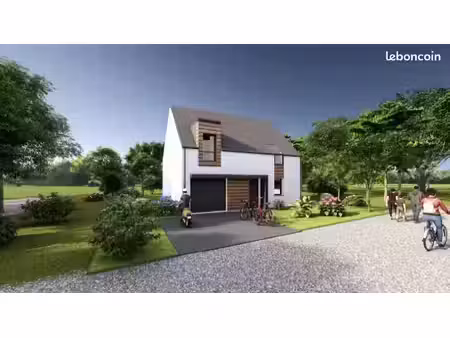 maison 86 m² avec terrain à theix-noyalo (56)