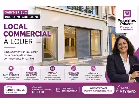 local commercial à louer