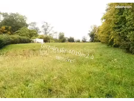 terrain 4 019 m² auneuil