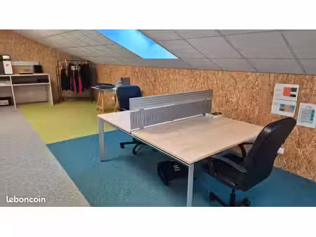 bureau / poste de travail en coworking à louer rezé – 250 ht/mois