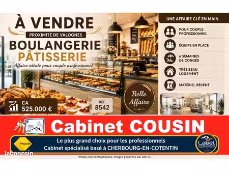 fonds de commerce boulangerie 100 m²