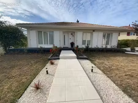 maison individuelle plain-pied  magny  rénovée avec sous-sol complet aménagé  167m2 utiles