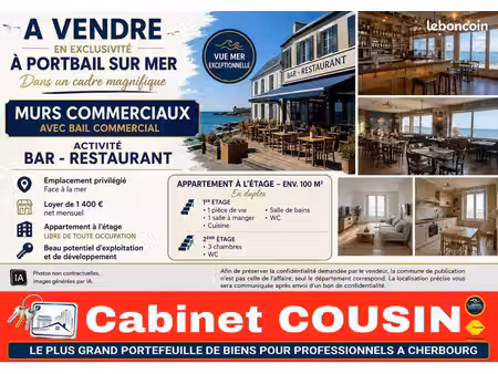 fonds de commerce 150 m²