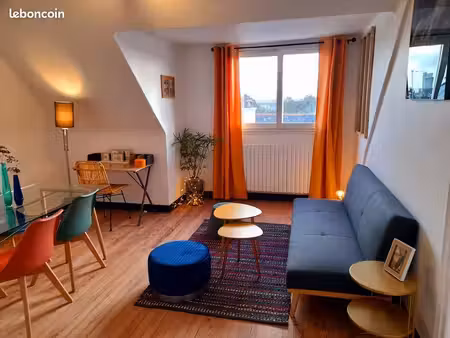 appartement t2 meublé lumineux  idéalement situé et tout équipé