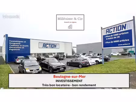 investissement - magasin action
