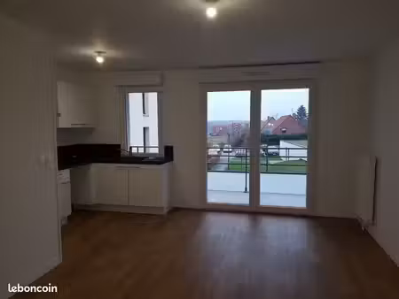 appartement t2 (neuf) à louer à linselles