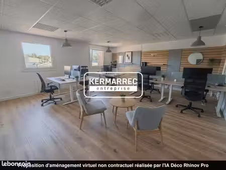 bureaux 83 m² vannes