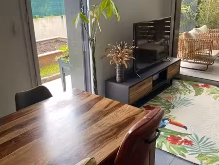 appart t3 meublé terrasse jardin garage 1380 cc