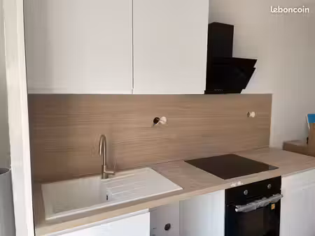 t2 entièrement rénové à neuf - jardin privatif 100m2