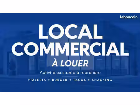 location local commercial - secteur auray